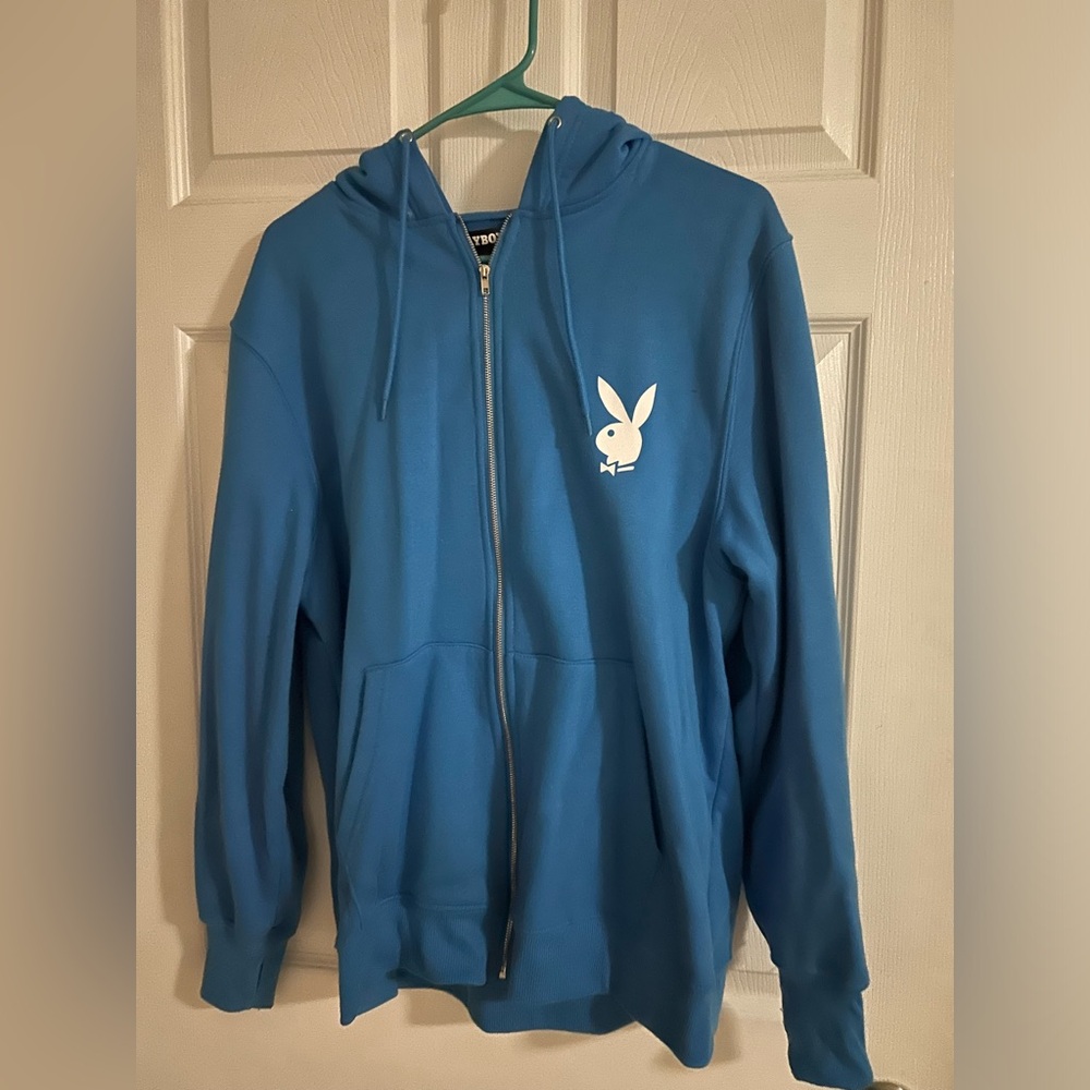 Playboy zip up sweatshirt